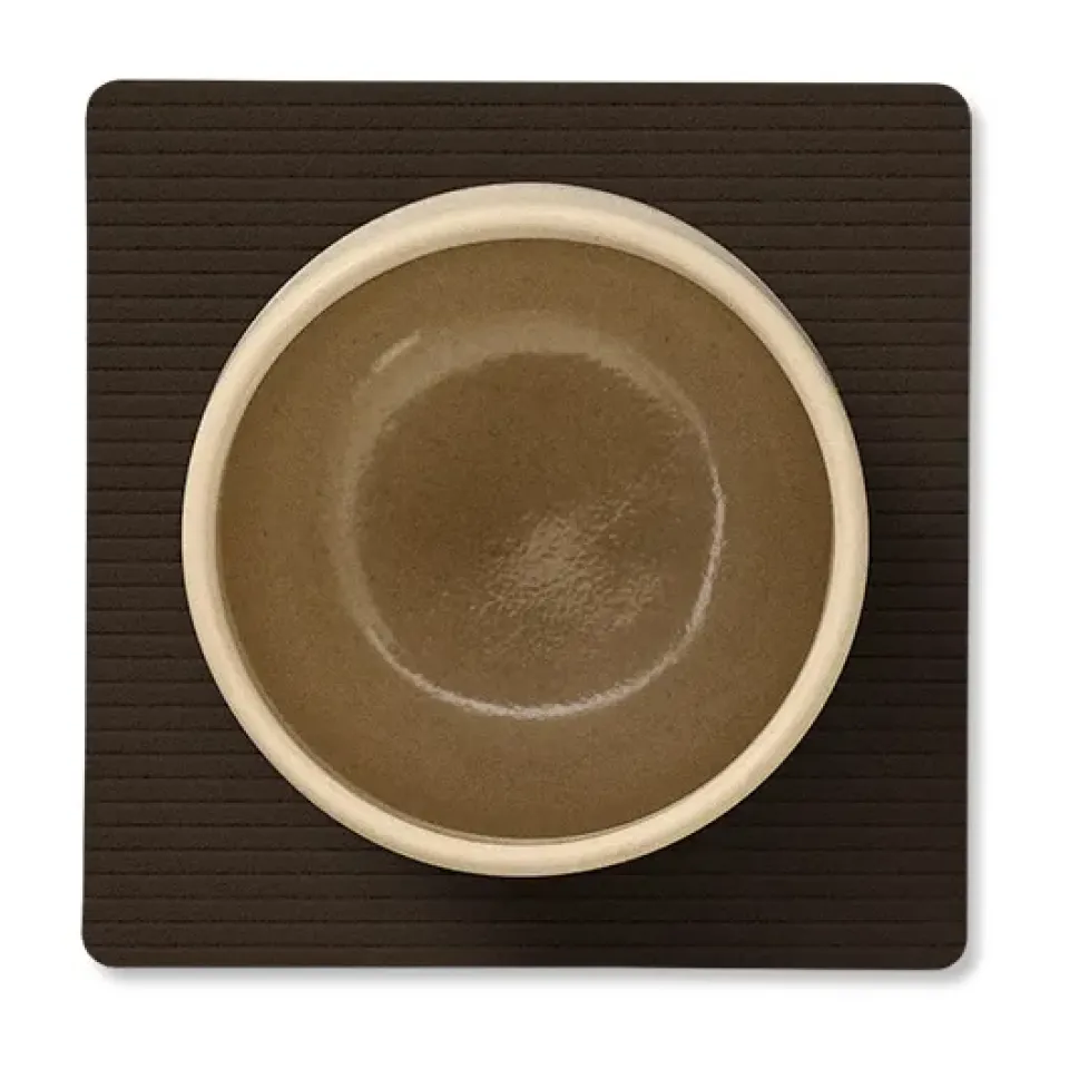 LIND DNA Corduroy coaster square, Hazel Brown Discount