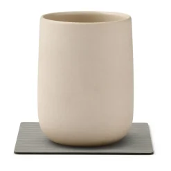 LIND DNA Corduroy coaster square, Light Grey Best
