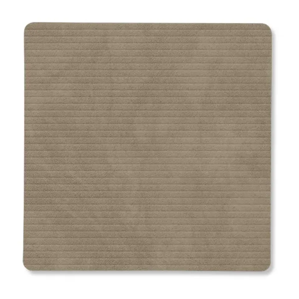 LIND DNA Corduroy coaster square, Nomad Grey Clearance