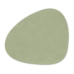 LIND DNA Corduroy placemat curve L, Olive Green Best