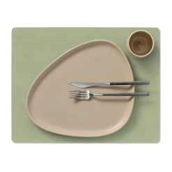 LIND DNA Corduroy placemat square L, Olive Green