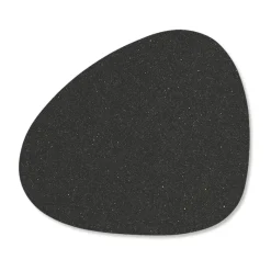 LIND DNA Core coaster curve, Flecked anthracite Black Best
