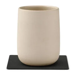 LIND DNA Core coaster square, Flecked anthracite Black New