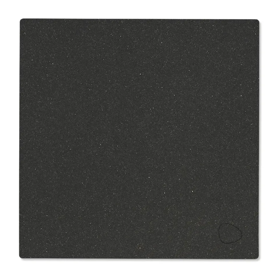 LIND DNA Core placemat square S, Flecked anthracite Black Online