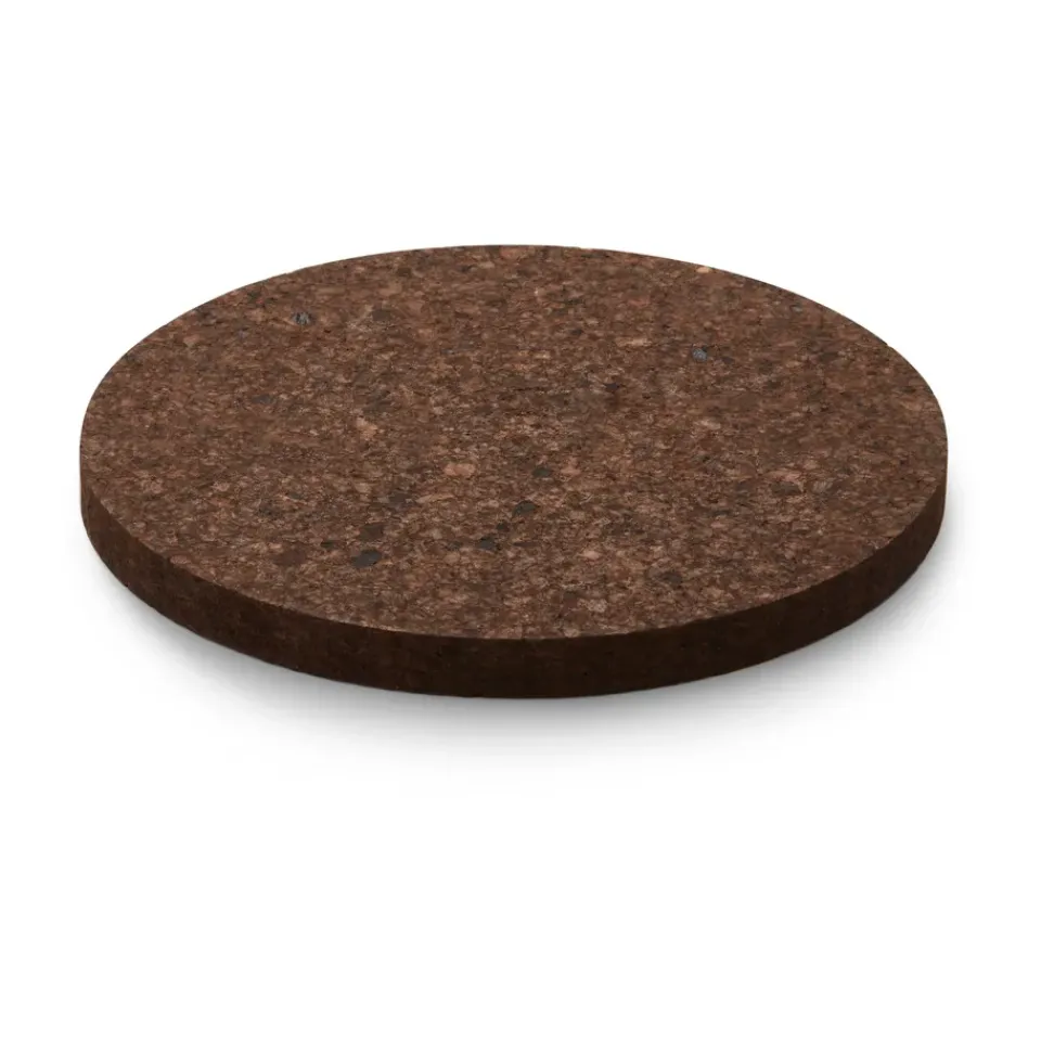 Formgatan Cork trivet smoked, Ø19 cm Brown New