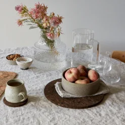 Formgatan Cork trivet smoked, Ø25 cm Brown New