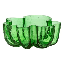 Kosta Boda Crackle bowl 10,5 cm, Green Outlet