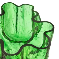 Kosta Boda Crackle bowl 10,5 cm, Green Outlet