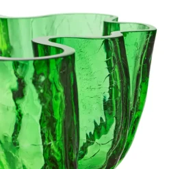 Kosta Boda Crackle bowl 10,5 cm, Green Outlet