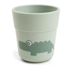 Done by deer Croco Foodie Mini Mug 130 ml, Green Hot