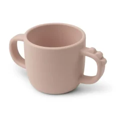 Done by deer Croco peekaboo sippy cup 170 ml, Powder Beige