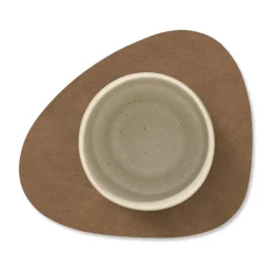 LIND DNA Curve Nupo coaster, Brown New