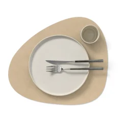 LIND DNA Curve Nupo placemat, Sand Beige Outlet