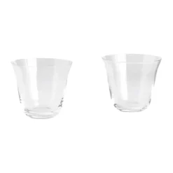 HAY Curve Tumbler drinking glass 2-pack, Clear Transparent Sale