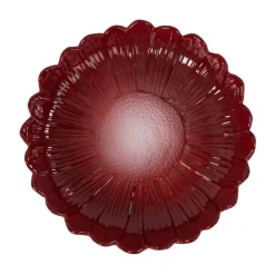 Sagaform Dagny deep saucer Ø27 cm, Burgundy Red