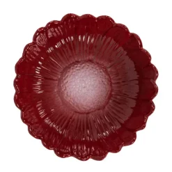 Sagaform Dagny deep saucer Ø20 cm, Burgundy Red Sale