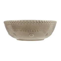 PotteryJo Daisy salad bowl Ø 23 cm, Greige Grey