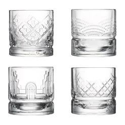 La Rochère Dandy whiskey glass 4 pieces, Clear Transparent Best