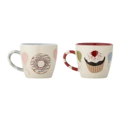 Bloomingville Darby cup 20 cl 2 parts, Red Clearance
