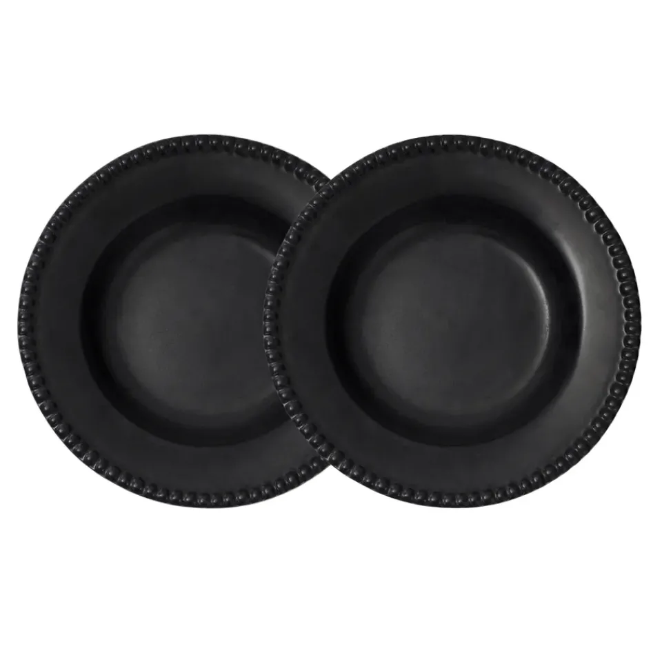 PotteryJo Daria deep plate Ø26 cm 2-pack, ink Black Sale