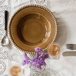 PotteryJo Daria deep plate Ø26 cm 2-pack, Umbra Beige Online