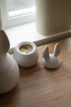 DBKD Eating rabbit bowl small, dot White Best