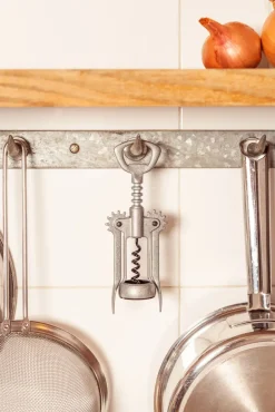 L'Atelier du Vin De Gaulle winged corkscrew, Silver Silver-coloured Best