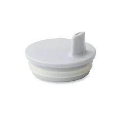 Design Letters beak lid to melamine cup, Grey