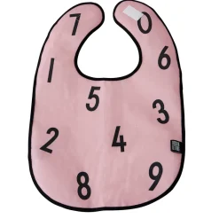 Design Letters bib numbers, Pink Hot