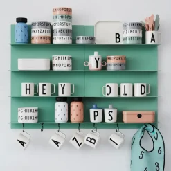 Design Letters children's cutlery melamine, Nude Beige Clearance