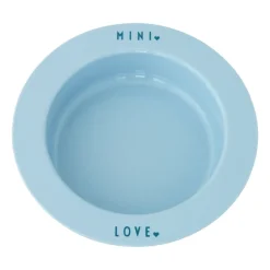 Design Letters deep plate favourite mini, Light -love Blue Outlet