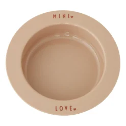 Design Letters deep plate favourite mini, -love Beige Sale