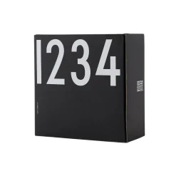 Design Letters espresso cup 4-pack , Black