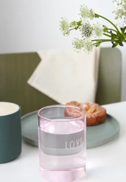 Design Letters favourite glass 35 cl, Love-rose Pink Online