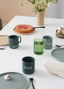 Design Letters favourite cup with handle 25 cl, Hygge-dark Green Outlet