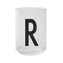Design Letters glass, R Transparent