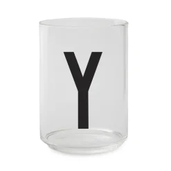 Design Letters glass, Y Transparent Outlet