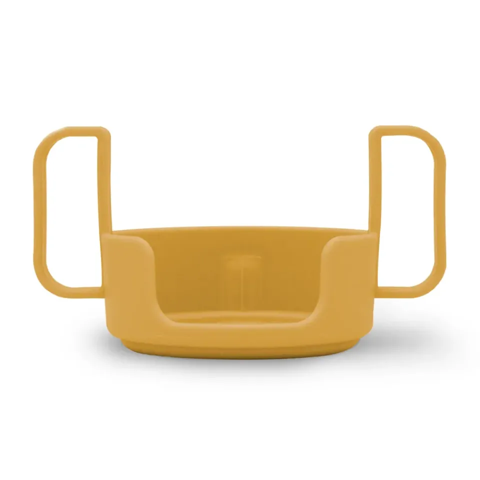 Design Letters handle for tritan glass, Mustard Yellow Clearance