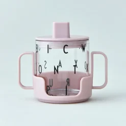 Design Letters handle for tritan glass, Lavender PurplePink Hot