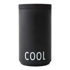 Design Letters ice bucket, 19.5 cm Black Sale