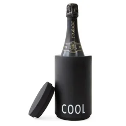 Design Letters ice bucket, 19.5 cm Black Sale