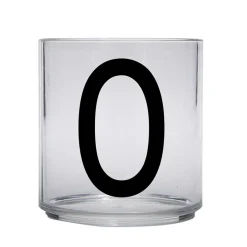 Design Letters Kids glass, O Transparent New
