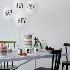 Design Letters Kids glass, A Transparent Clearance