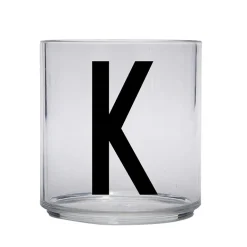 Design Letters Kids glass, K Transparent Sale