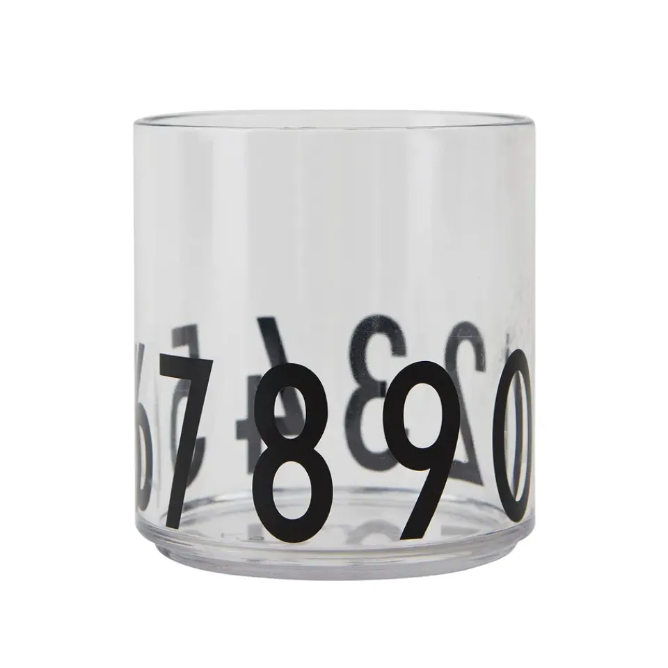 Design Letters Kids Personal tritan glass, 123 Transparent Hot
