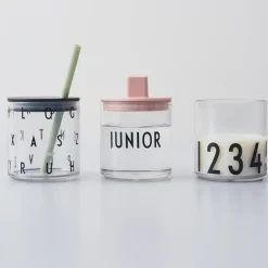 Design Letters Kids Personal tritan glass, 123 Transparent Hot