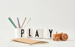 Design Letters personlised cup eco, Y White Clearance