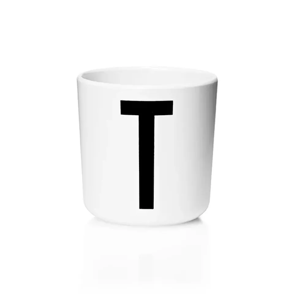 Design Letters personlised cup eco, T White Discount