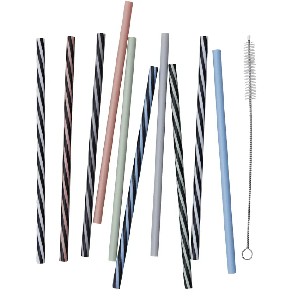 Design Letters straw 10-pack, Multi Discount