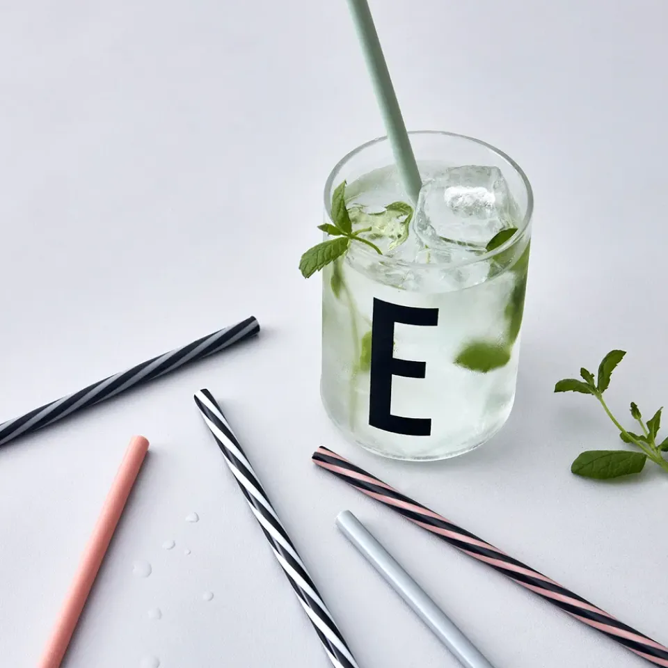 Design Letters straw 10-pack, Multi Discount